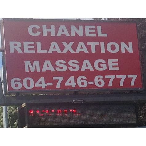 Chanel Relaxation Massage in Abbotsford, BC .